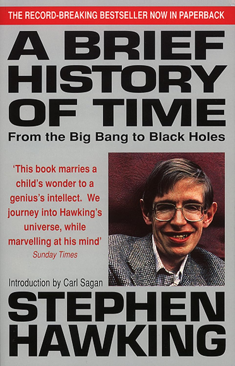 A Brief History of Time: From the Big Bang to Black Holes cover