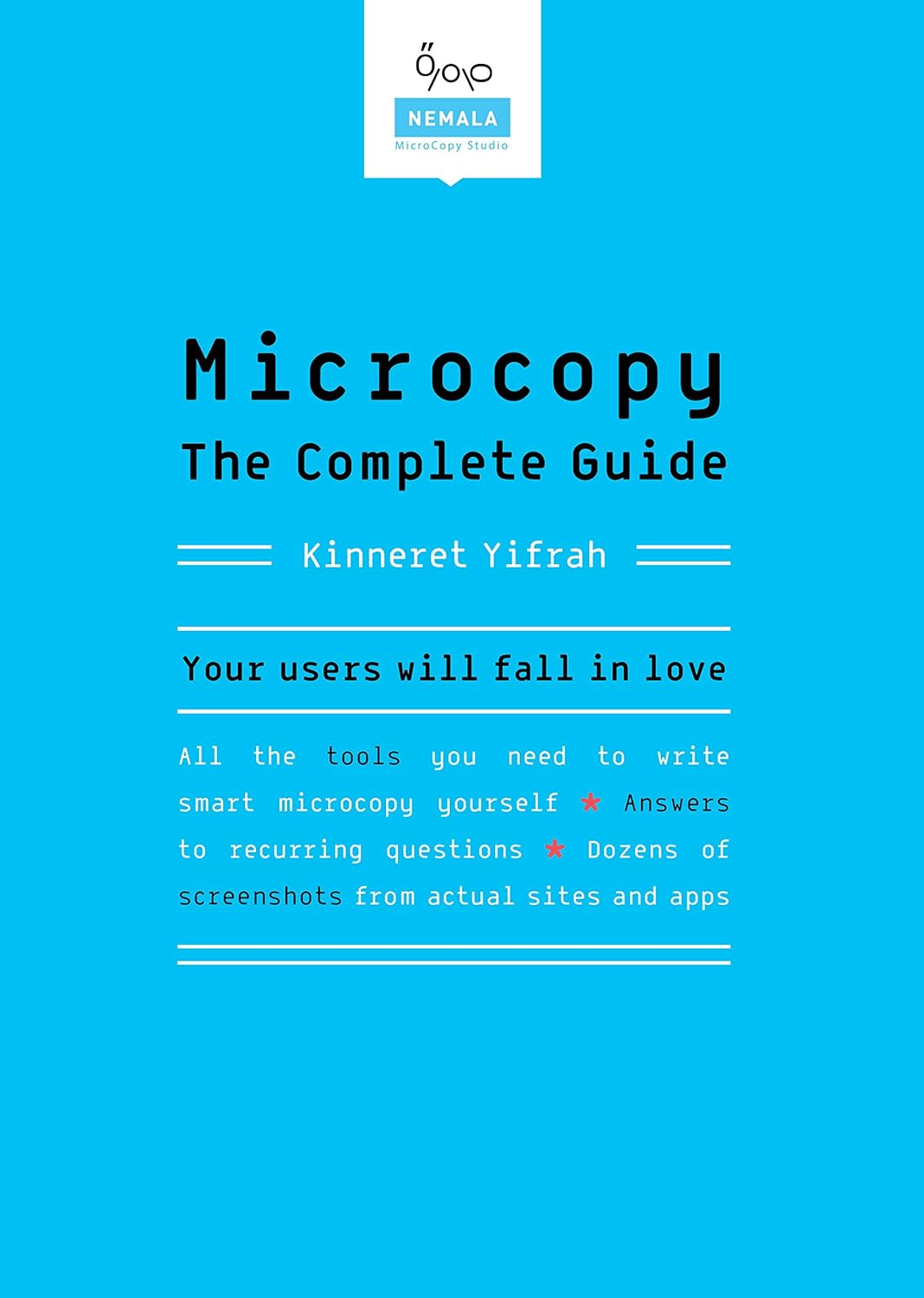 Microcopy: The Complete Guide cover