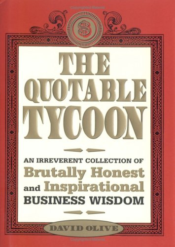 The Quotable Tycoon cover