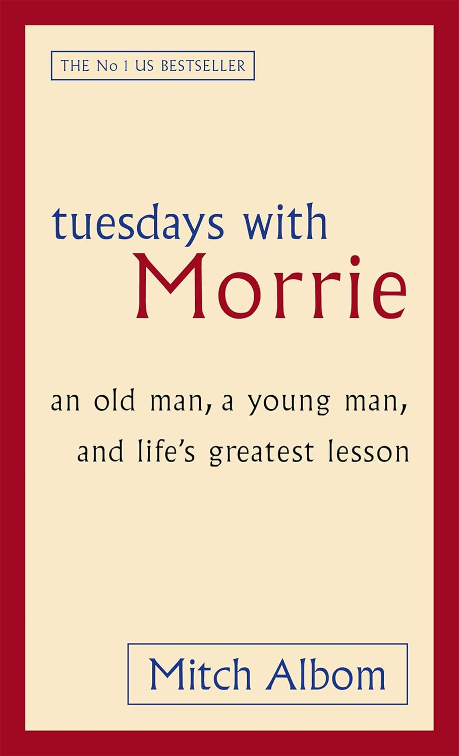 Tuesdays with Morrie cover